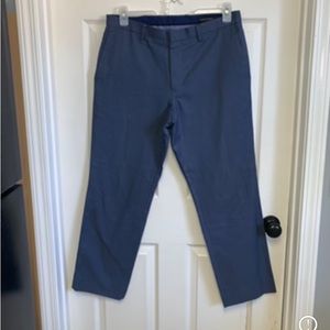Banana Republic men’s blue dress pants size 33x30 Non-Iron Slim Fit EUC